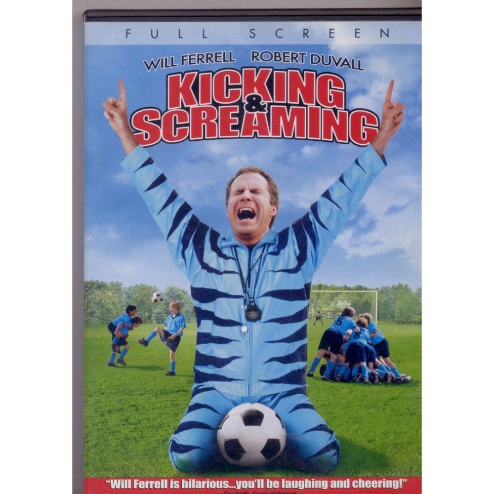 KICKING & SCREAMING, Great Soccer Comedy! WILL FERRELL & ROBERT DUVALL on DVD
